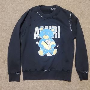 Amiri bear sweatshirt